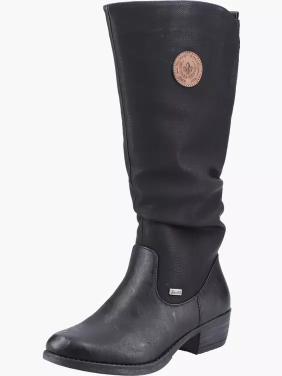 Rieker Damen Hochschaftstiefel in schwarz
