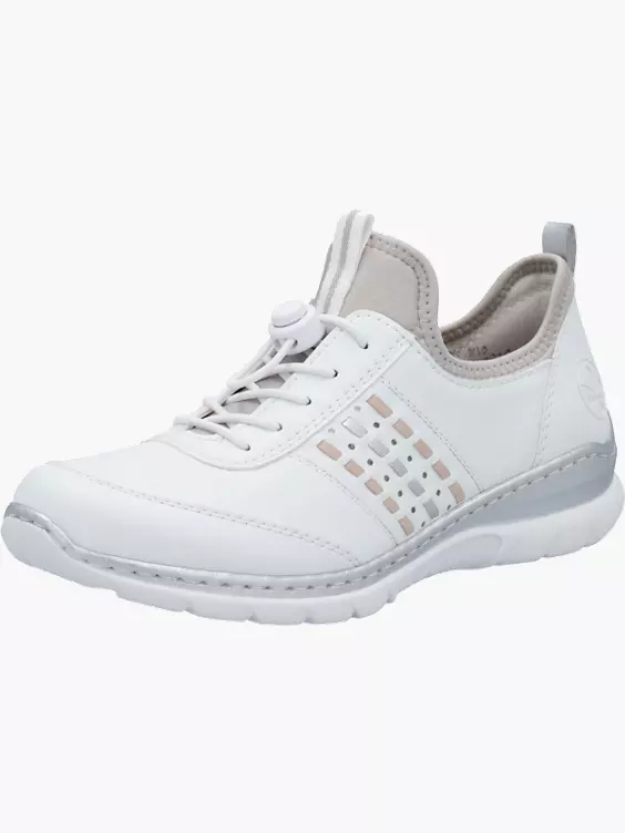 Rieker Damen Slipper in weiß