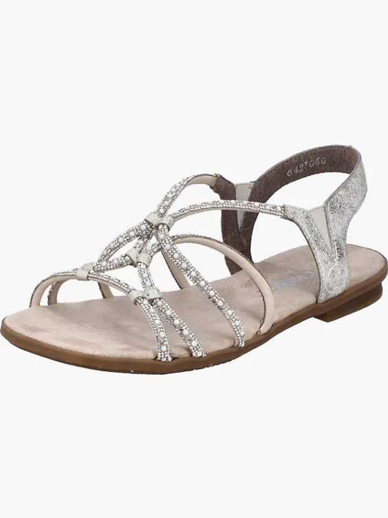 Rieker Damen Riemchensandalen in beige