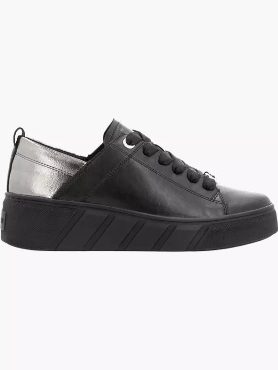 Damen Sneaker Low in schwarz