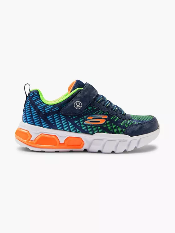 Skechers Sneaker FLINN - SHARP STRIDE - mit Licht in navyblau