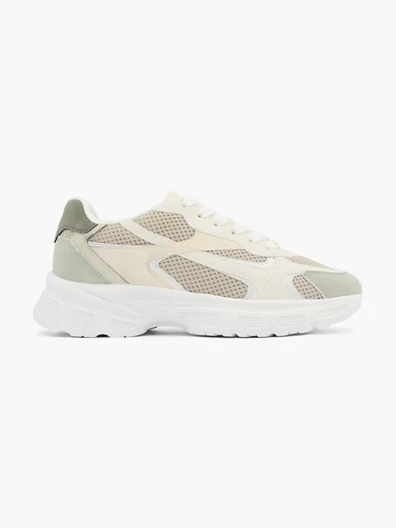 Graceland Chunky Sneaker in beige