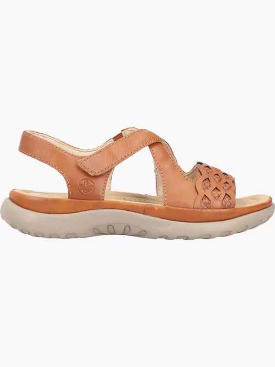 Rieker Damen Riemchensandalen in braun