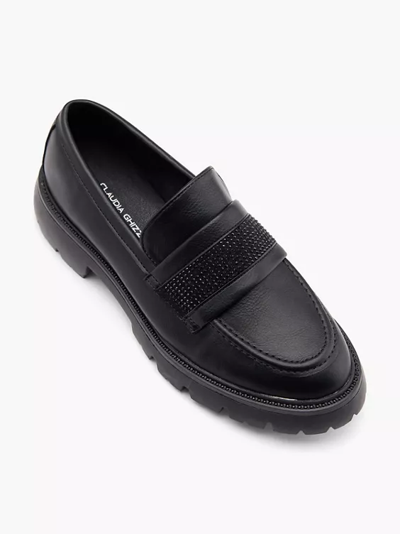 Claudia Ghizzani Loafer in schwarz