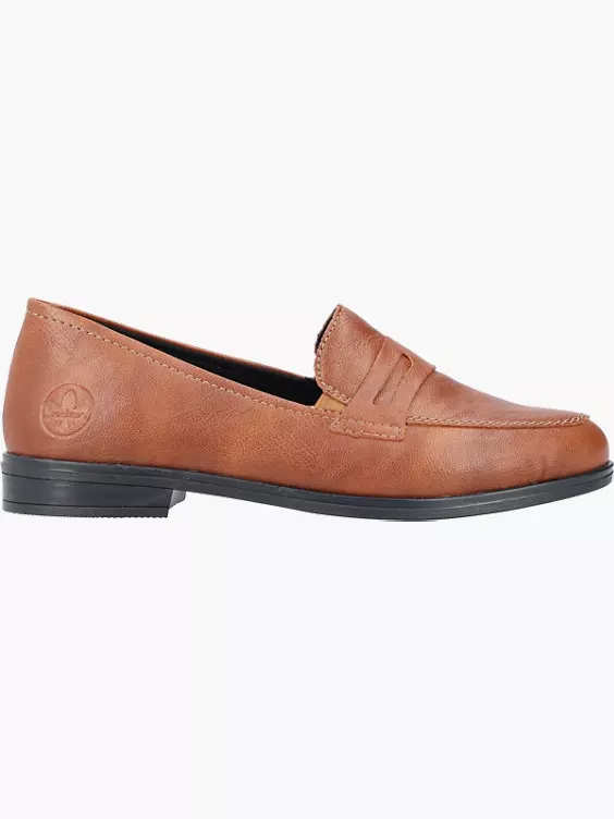 Rieker Damen Slipper in braun