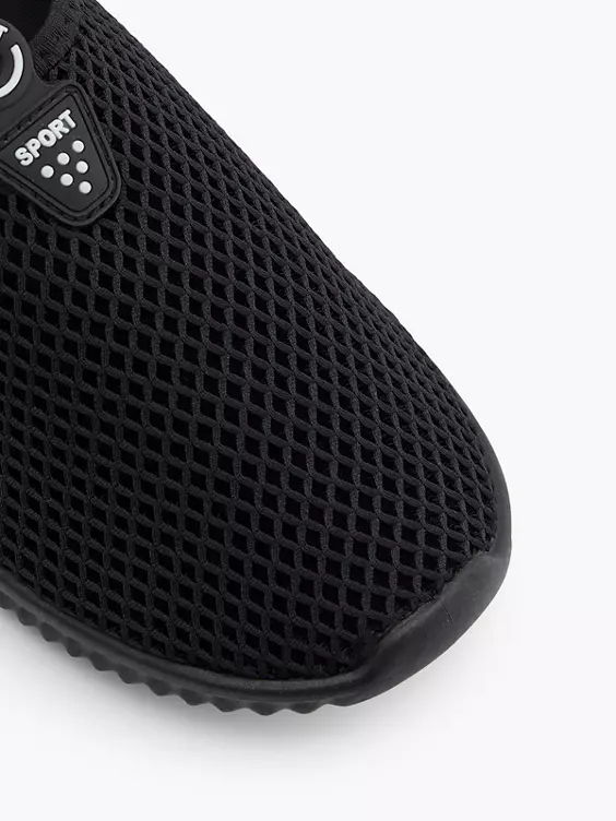 Casa mia Slipper in schwarz