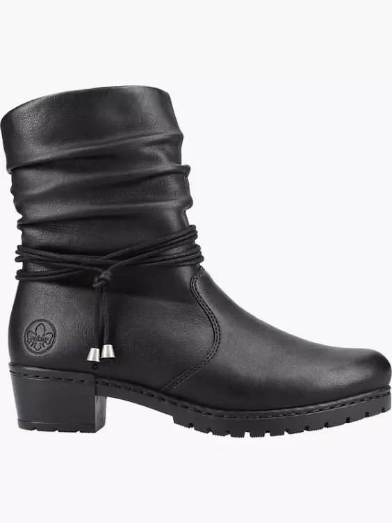 Rieker Damen Stiefeletten in schwarz