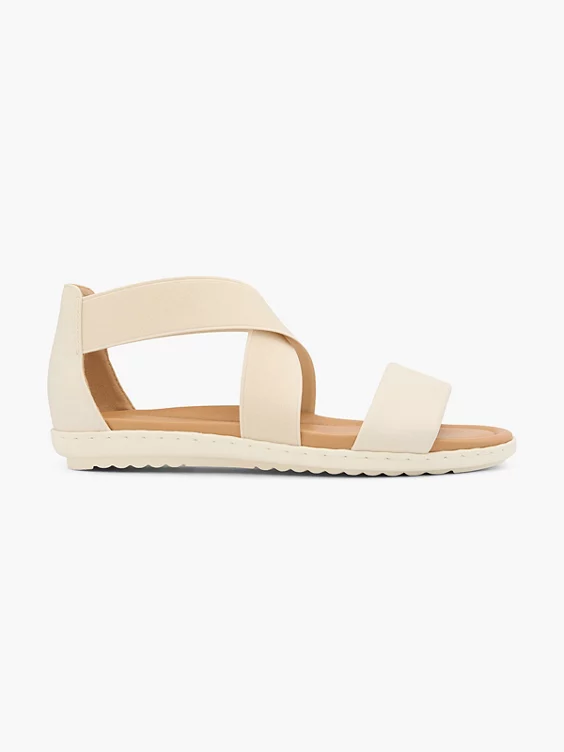 Graceland Sandale in beige