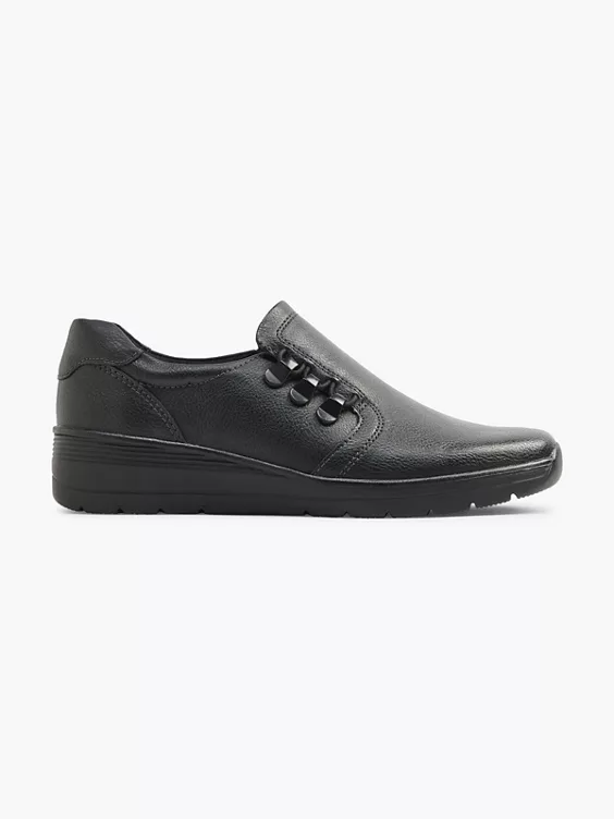 Easy Street Komfort Slipper in schwarz