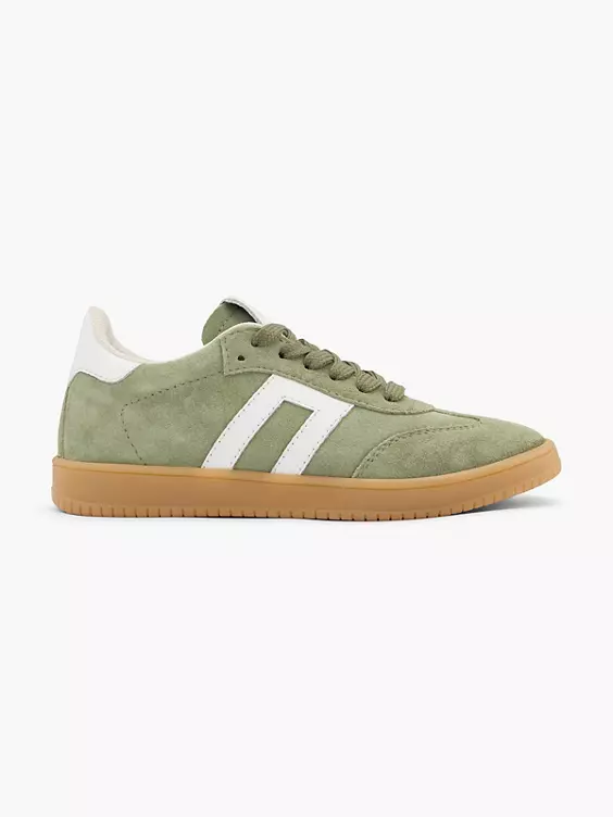 ESPRIT Leder Sneaker in grün