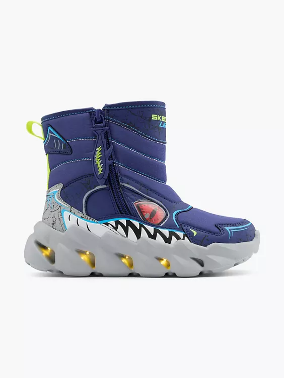 Skechers Boots SHARK-BOTS - mit Licht in blau