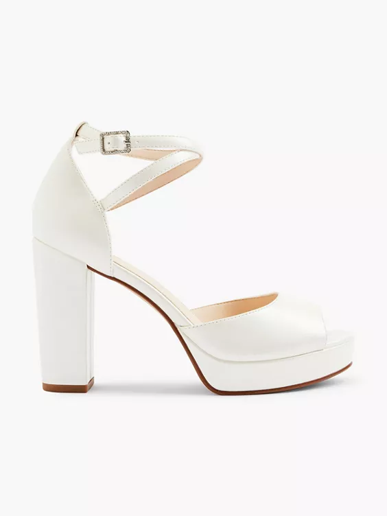 Catwalk Peeptoe in weiß