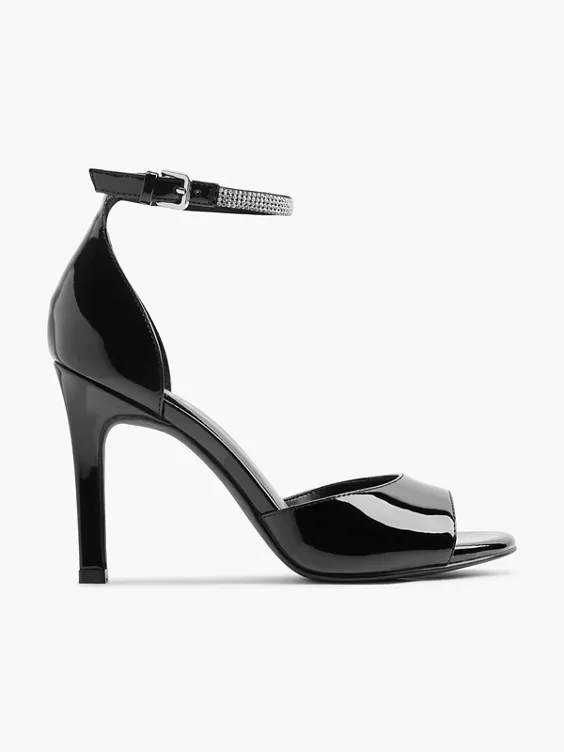 Catwalk Sandalette in schwarz