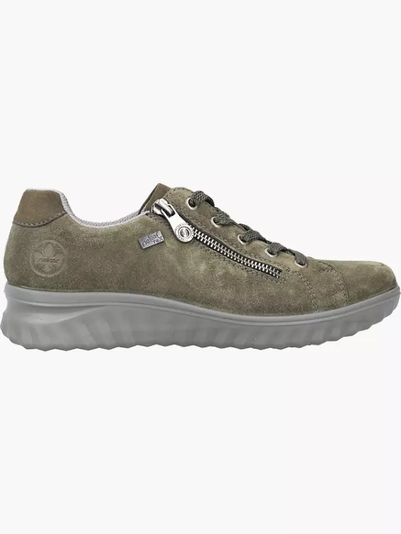 Rieker Damen Schnürschuhe in grün
