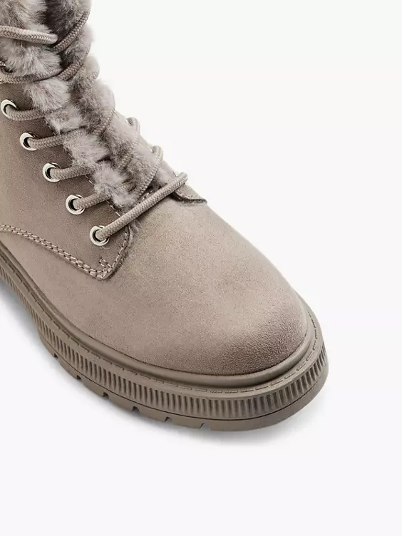 Catwalk Schnürboots in taupe