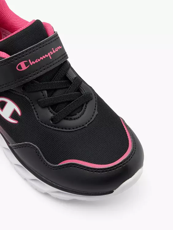 Champion Sneaker - mit Licht in schwarz