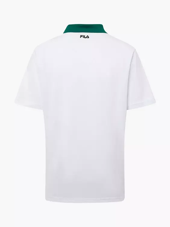 FILA Poloshirt in weiß