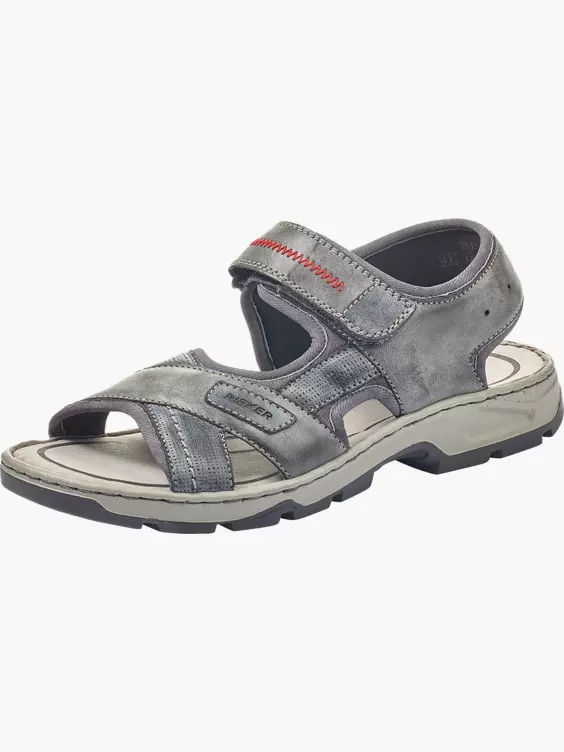 Rieker Herren Trekkingsandalen in grau