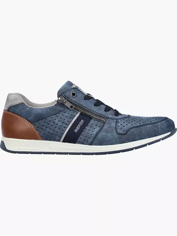 Rieker Herren Schnürschuhe in blau