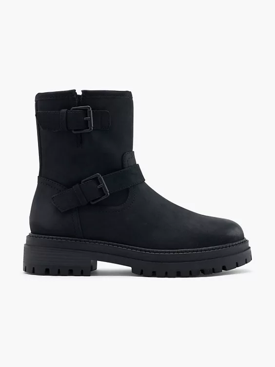 Graceland Bikerboots in schwarz