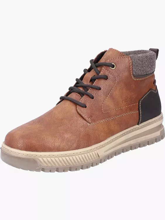 Rieker Herren Schnürstiefel in braun