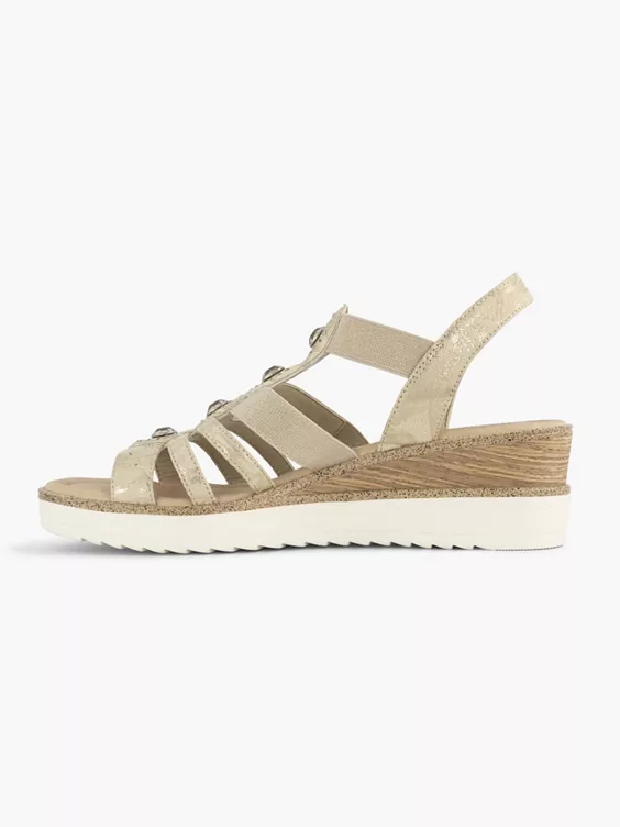 Easy Street Komfort Sandalette in gold
