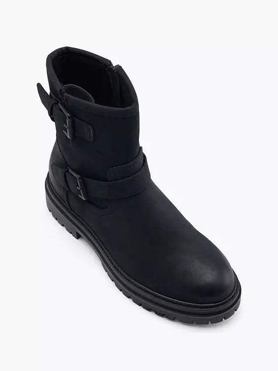 Graceland Bikerboots in schwarz