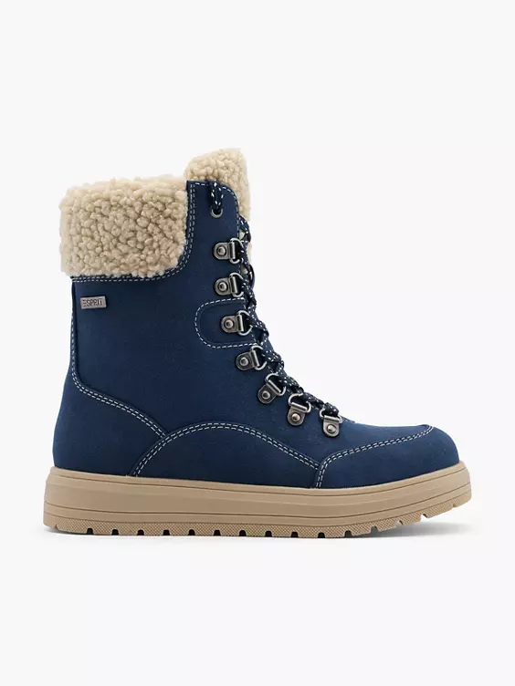 ESPRIT Schnürboots in blau
