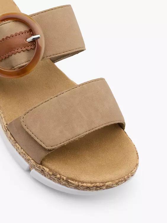 Rieker Pantolette in beige