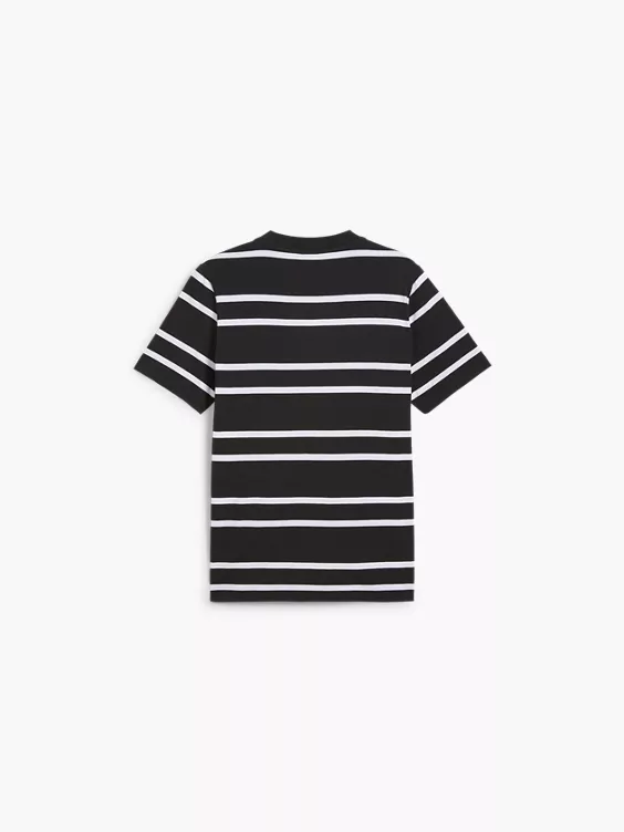 PUMA PUMA SQUAD Stripe AOP Tee in schwarz