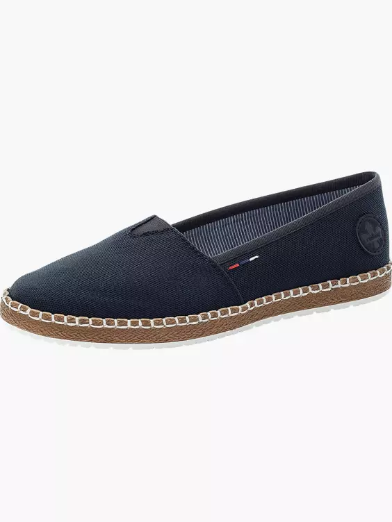 Rieker Damen Ballerinas in blau