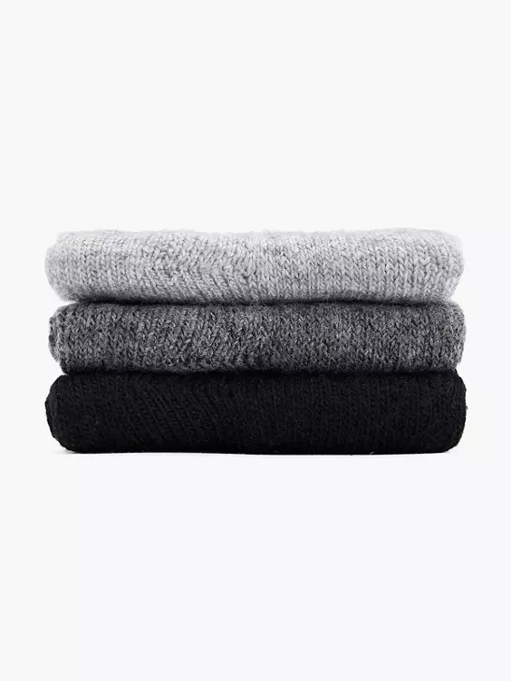 Cosy Nature 2er Pack Socken in grau