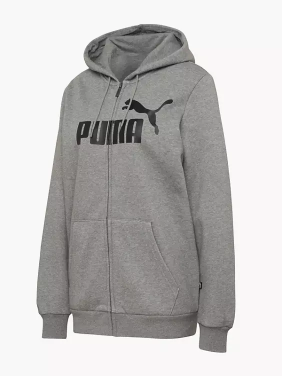 PUMA Kapuzenjacke in grau