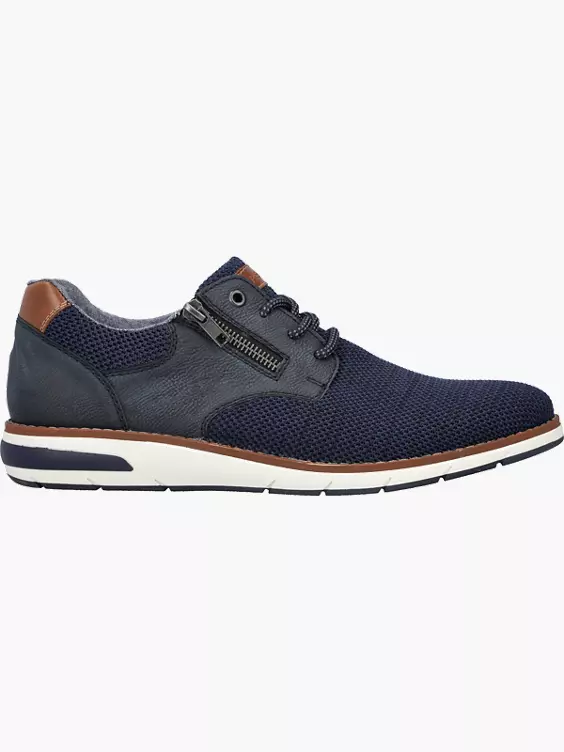 Rieker Herren Schnürschuhe in blau