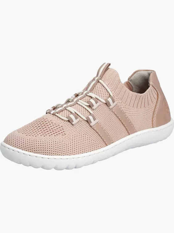 Rieker Damen Slipper in rosa