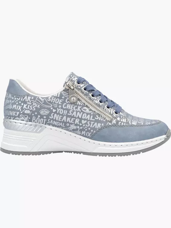 Rieker Damen Sneaker Low in blau