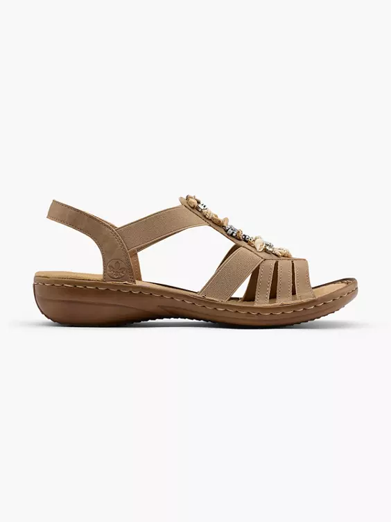 Rieker Sandale in taupe