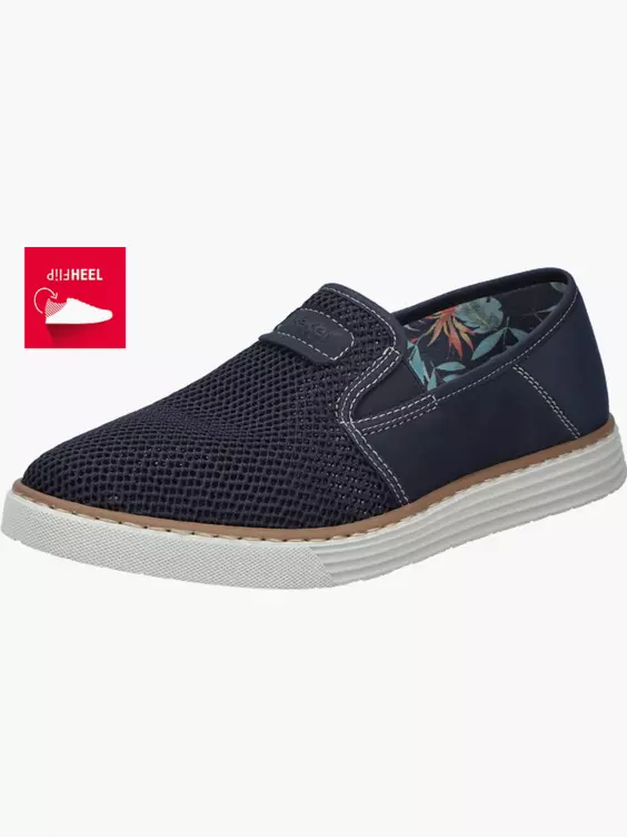 Rieker Herren Slipper in blau