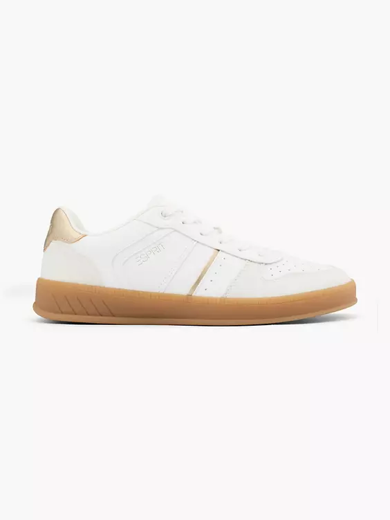 ESPRIT Sneaker in weiß