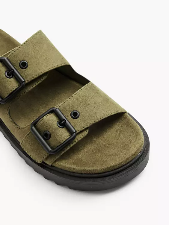 Catwalk Pantolette in olive