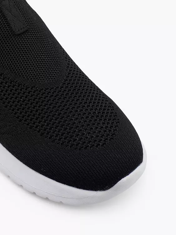 Vty Slipper in schwarz
