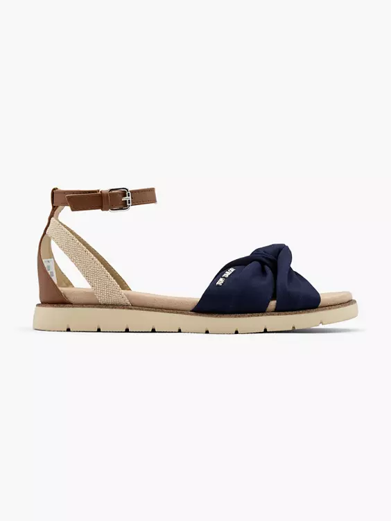 TOM TAILOR Sandale in blau