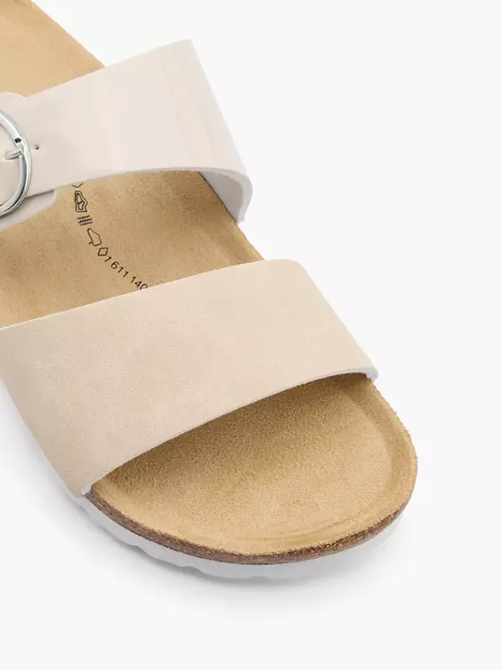 Graceland Pantolette in beige