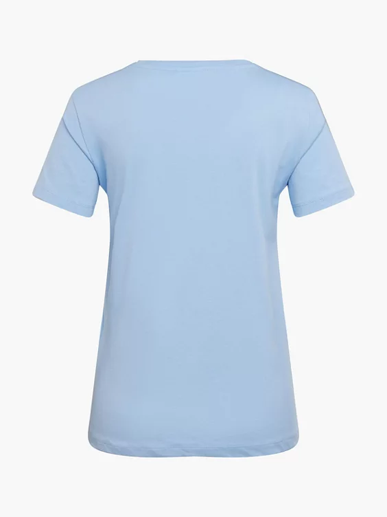 Champion T-Shirt in blau