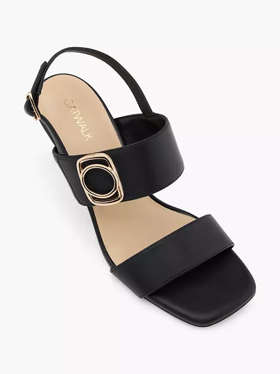 Catwalk Sandalette in schwarz