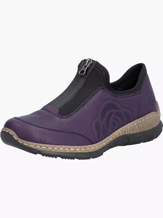 Rieker Damen Slipper in lila