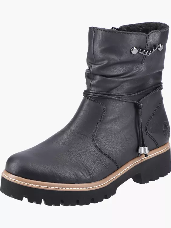 Rieker Damen Kurzstiefel in schwarz