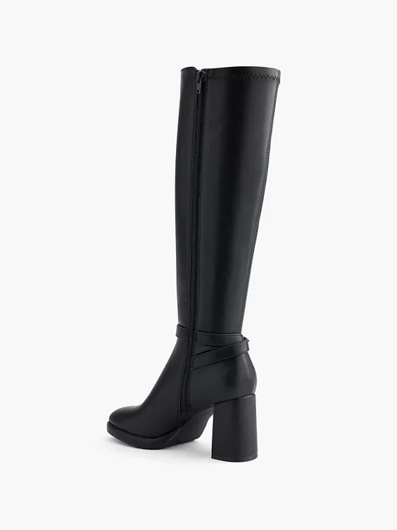 Catwalk Stiefel in schwarz