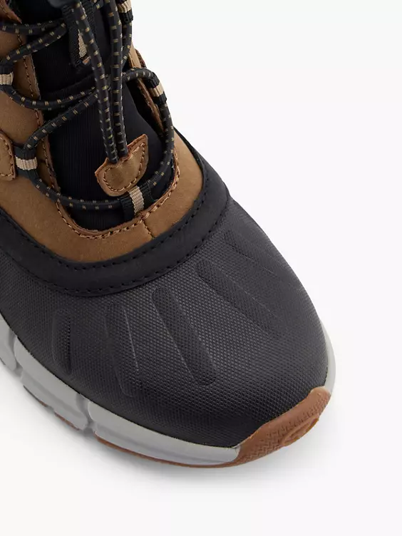 TOM TAILOR Schneeboots in cognac