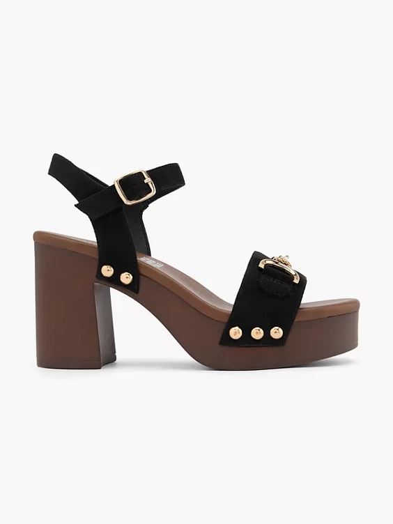 Catwalk Sandalette in schwarz